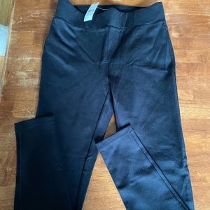 LOFT black leggings NWT